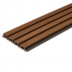 Фасадная доска CM Wall Dual 219х26х4000мм (тик)